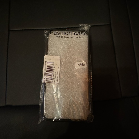 New in Package iPhone 15 Pro Plus Leather Wallet Case With Holder Ring - Picture 2 of 3